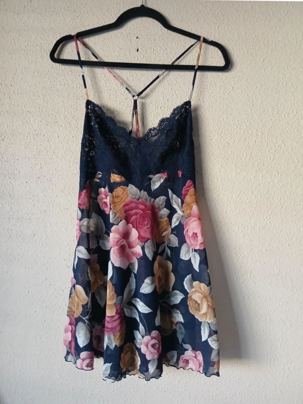 Vintage Victoria's Secret Chemise Babydoll Medium Adjustable